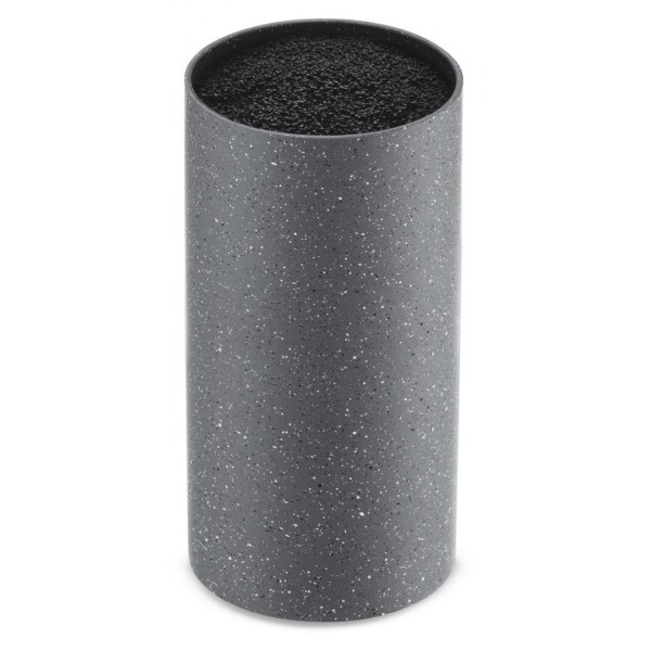 Блок для ножів, Krisberg KS-2527, універсальний стояк для кухонних ножів, сірий