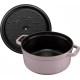 Garnek żeliwny Staub La Cocotte 1.7 l kwiat wiśni do duszenia i pieczenia
