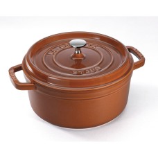 Garnek żeliwny Staub La Cocotte 6.7 l cynamonowy do duszenia i pieczenia