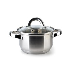 Garnek Basic Kitchen Cookini 1,75L 16,5x9,5cm do gotowania i duszenia
