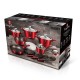 Комплект каструль Berlinger Haus Metallic Burgundy BH-7035, 18 предметів для кухні