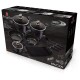 Komplet garnków Berlinger Haus Carbon Pro BH-6911 z powłoką granitową 12 el. do kuchni