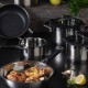 Набір каструль RÖSLE Silence Pro 4 шт., для готування на плиті, індукція/газ