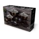 Набір каструль Berlinger Haus Metallic Shiny Black BH-6615 для готування різноманітних страв дома