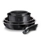 Komplet garnków Berlinger Haus Click & Cook Metallic Line Carbon Pro 9 elementów do gotowania