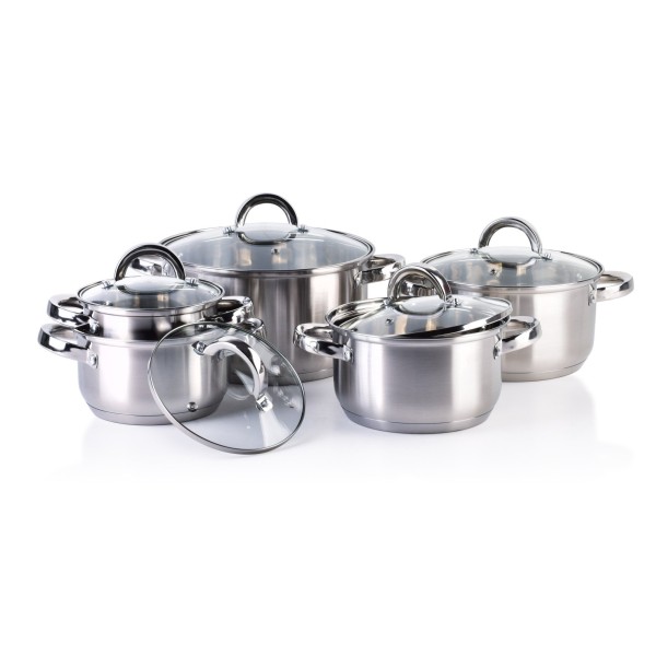 Комплект посуду Basic Kitchen Cookini з 5 каструль для приготування їжі вдома