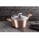 Komplet garnków Berlinger Haus Metallic Line Rose Gold 13 el. do kuchni