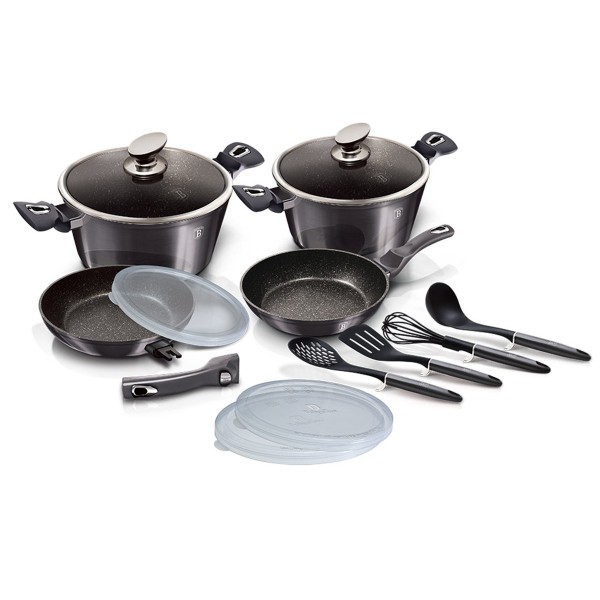Набір каструль і сковорідок BerlingerHaus BH-7059 для приготування різноманітних страв