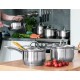 Комплект каструль Kinghoff Silver Marble 12 ел. для приготування їжі KH-4457