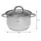 Комплект каструль Kinghoff Silver Marble 12 ел. для приготування їжі KH-4457