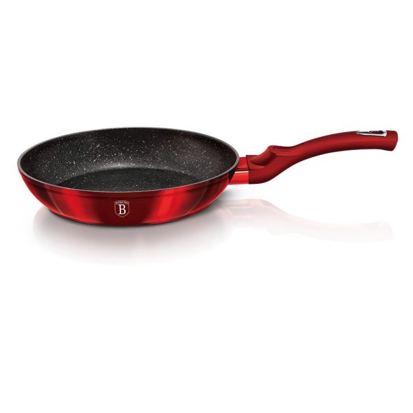 Komplet garnków Berlinger Haus Metallic Burgundy Line 3 elementy 24 cm do kuchni