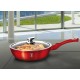 Komplet garnków Berlinger Haus Metallic Burgundy Line 3 elementy 24 cm do kuchni