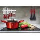 Komplet garnków Berlinger Haus Metallic Burgundy Line 3 elementy 24 cm do kuchni