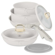 Набір каструль Berlinger Haus BH-8253 Sahara титановий, 9 предметів для готування