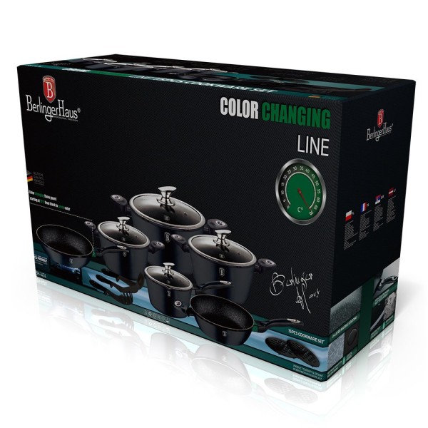 Zestaw garnków Berlingerhaus BH-1474 granitowy do kuchni