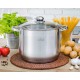 Komplet garnków gastronomicznych Zilner ZL-7350 7-9-11L do profesjonalnej kuchni