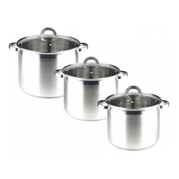 Komplet garnków Brunbeste Stock Pot BB-2144 12L/10L/7L do kuchni