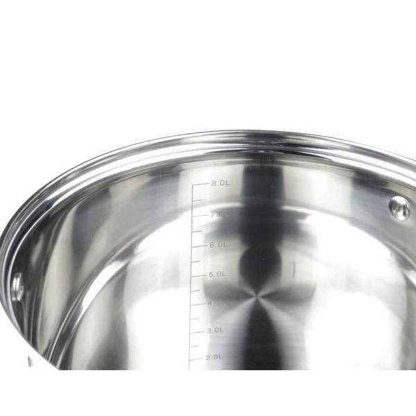 Komplet garnków Brunbeste Stock Pot BB-2144 12L/10L/7L do kuchni