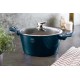Комплект каструль Berlinger Haus Metallic Aquamarine 10 ел. для ефективного приготування їжі BH-6143