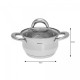 Комплект каструль Kinghoff Silver Marble 12 ел. для готування якісних страв KH-1098