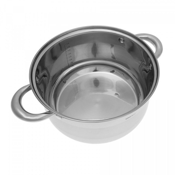 Комплект каструль Kinghoff Silver Marble 12 ел. для готування якісних страв KH-1098