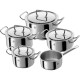 Комплект каструль Zwilling Twin Classic, 5 полірованих, для готування вдома