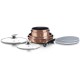 Komplet garnków Berlinger Haus Metallic Line Rose Gold 9 elementów do kuchni