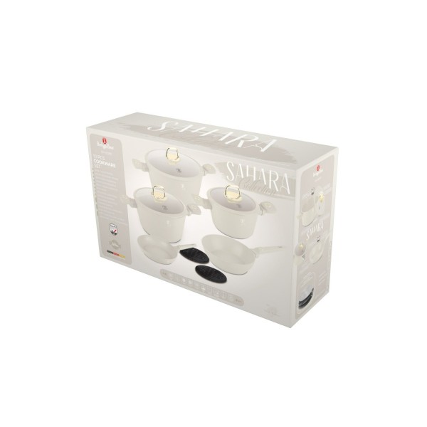 Zestaw garnków, BerlingerHaus Sahara BH-8080, 10 elementów, do kuchni