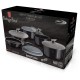 Комплект каструль Berlinger Haus Carbon Pro BH-6910 12 ел. з гранитовим покриттям для готування