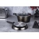 Komplet garnków i patelni Berlinger Haus Primal Gloss 24 cm BH-6074 do kuchni
