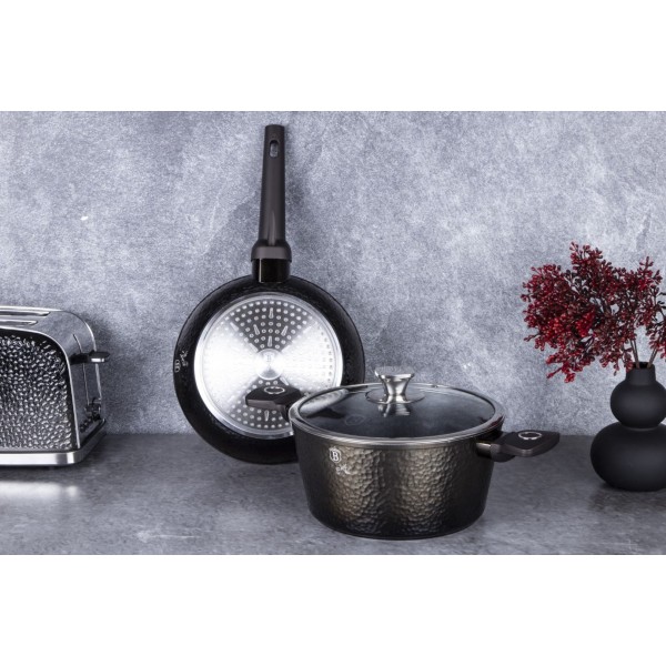 Komplet garnków i patelni Berlinger Haus Primal Gloss 24 cm BH-6074 do kuchni