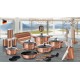 Komplet garnków Berlinger Haus Metallic Line rosegold 11-elementowy do kuchni