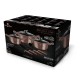 Комплект каструль Berlinger Haus Metallic Line Rosegold BH-6151, 10 предметів для кухні