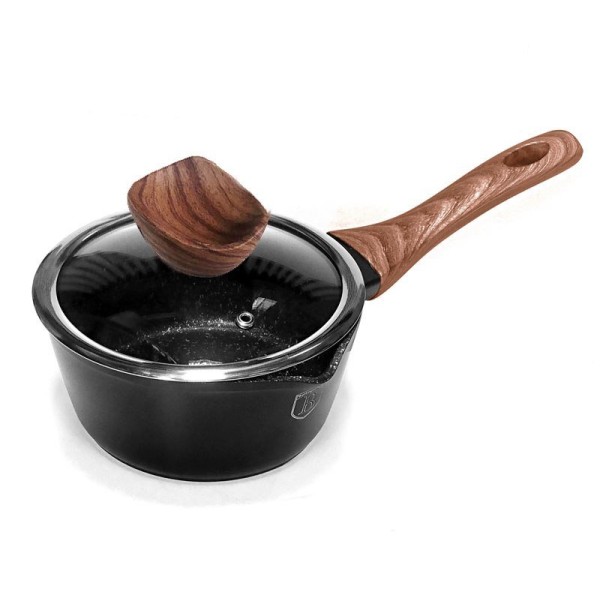 Комплект каструль Berlinger Haus Ebony Rosewood 15 ел. для готування якісних страв BH-1537