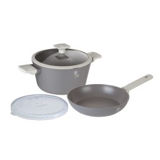 Komplet garnków i patelni Berlinger Haus Aspen BH-7079 z powłoką tytanową 24 cm
