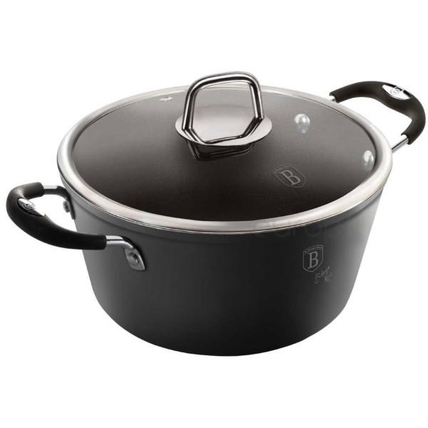 Komplet garnków Berlinger Haus Black Professional Line BH-6129, 15 el. do kuchni