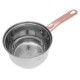 Комплект сталевих каструль Kinghoff Rosegold KH-1766, 12 ел., для приготування їжі