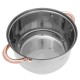 Комплект сталевих каструль Kinghoff Rosegold KH-1766, 12 ел., для приготування їжі