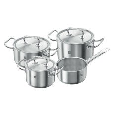 Набір каструль Zwilling Twin Classic, 4 шт, сатинове покриття для приготування їжі дома