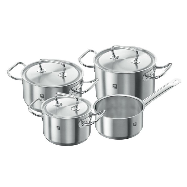 Kompletny zestaw garnków ZWILLING Twin Classic satynowy, do kuchni