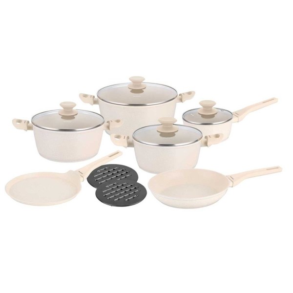 Zestaw garnków Klausberg KB-7884 marmurkowy 12 elementów do gotowania