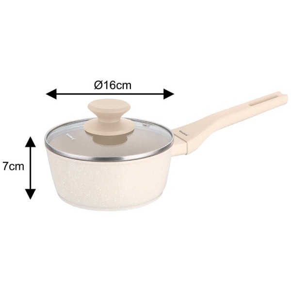 Zestaw garnków Klausberg KB-7884 marmurkowy 12 elementów do gotowania