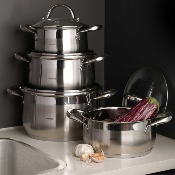 Zestaw garnków Bergner BG-6523 (8 elementów)