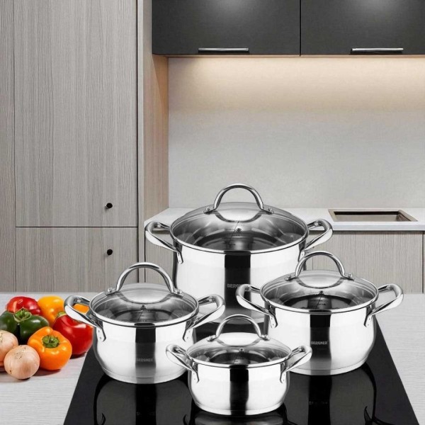 Zestaw garnków Bergner BG-6523 (8 elementów)