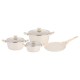 Zestaw garnków Klausberg KB-7963 marmurkowy 7 el. — garnki do kuchni