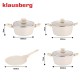 Zestaw garnków Klausberg KB-7963 marmurkowy 7 el. — garnki do kuchni