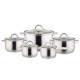 Комплект каструль Kinghoff Silver 10 ел. KH-4449 для приготування різних страв