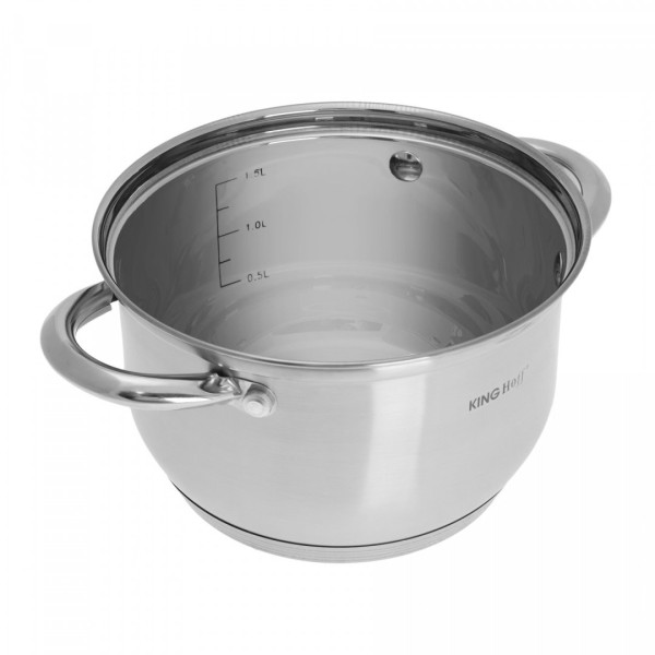 Комплект каструль Kinghoff Silver 10 ел. KH-4449 для приготування різних страв