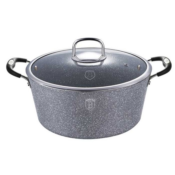 Zestaw garnków Berlinger Haus BH-6196 Stone Touch granitowy do kuchni