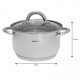 Комплект каструль Kinghoff Silver 6 ел. KH-4447 для якісного приготування їжі